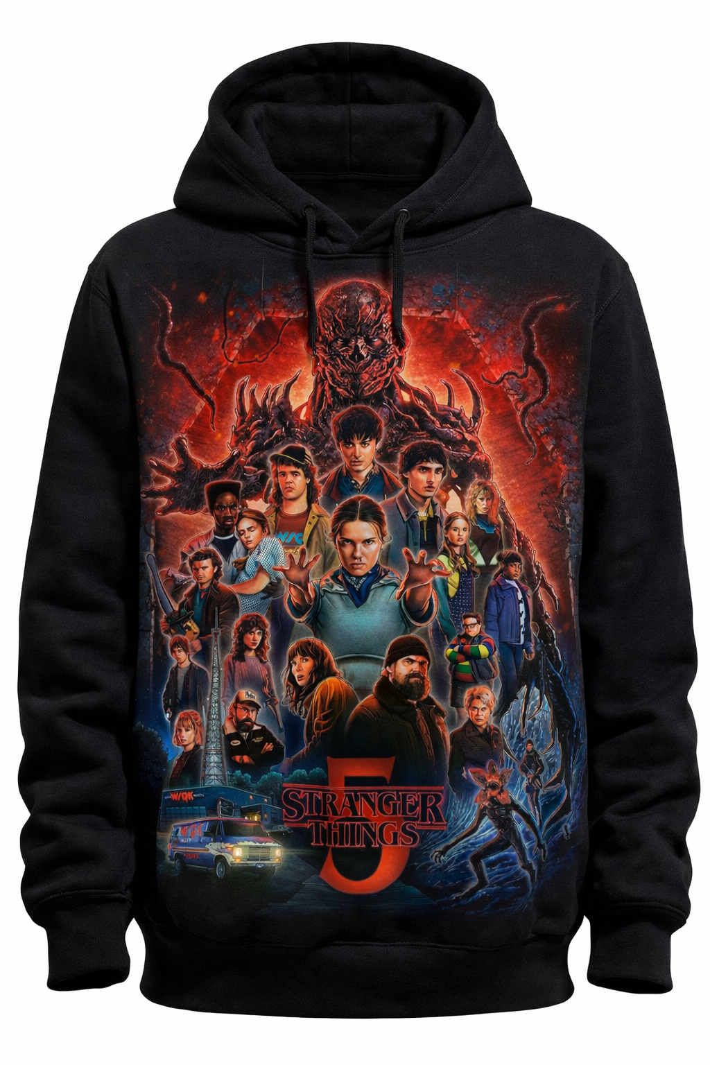 Sweatshirt Stranger Things 5 Edition